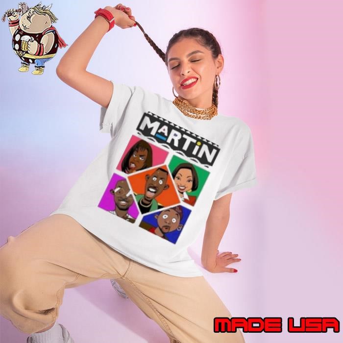 Martin Tv Shows Cartoon Ladies tee