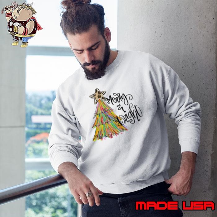 Merry And Bright Teacher Sweatshirt