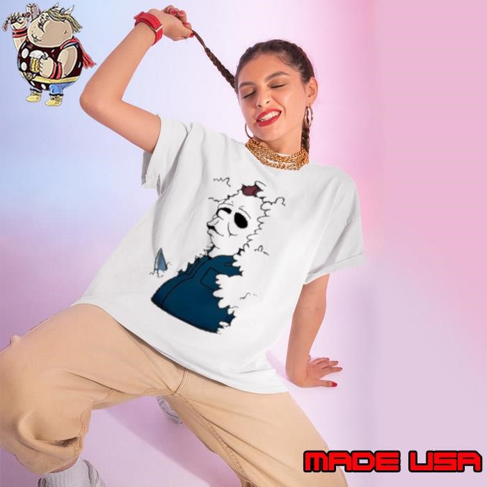 Michael Myers X Homer Simpson He'S Watching Ladies tee