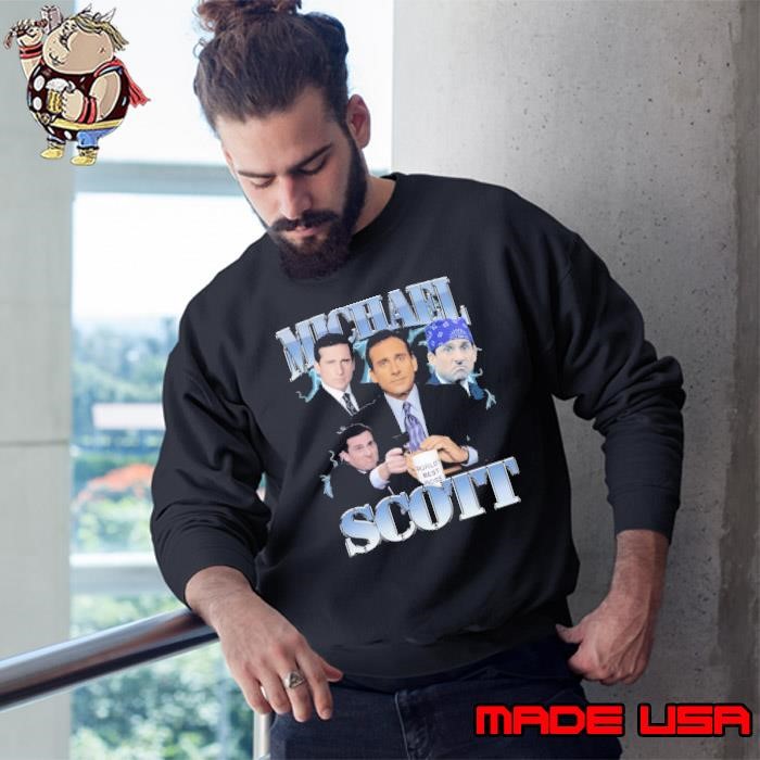 Michael Scotts Scottish author and autobiographer Bootlegs 90S Sweatshirt