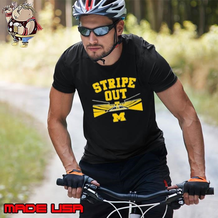 Michigan Football Big House Stripe Out Unisex