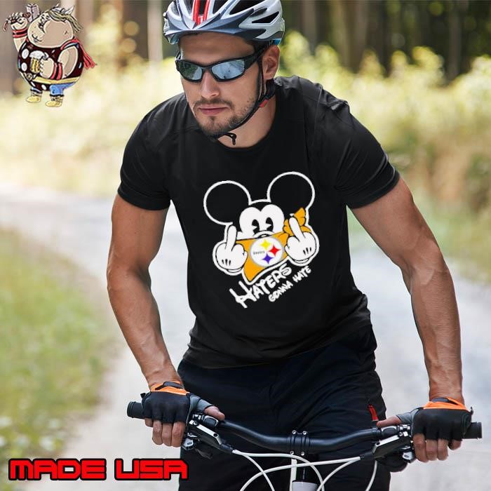 Mickey Mouse Face Mask Pittsburgh Steelers Fuck Haters Gonna Hate Unisex