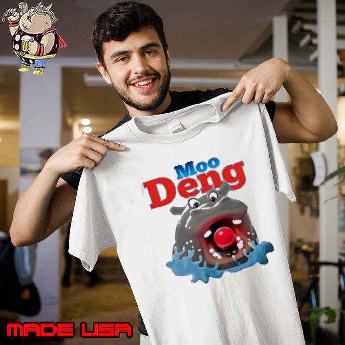 Moo Deng Eating Cartoon Unisex