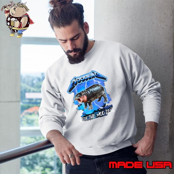 Moo Deng Ride The Moo Deng Sweatshirt