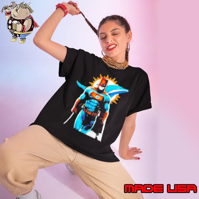NFL Football miamI dolphins batman logo Ladies tee
