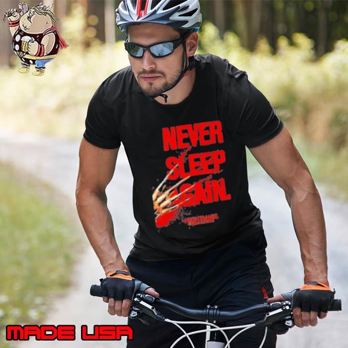Nightmare On Elm Street Never Sleep Again Black Unisex