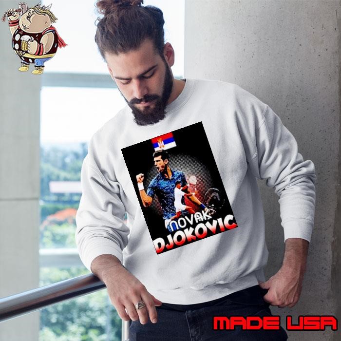 Novak Djokovic Tennis Wimbledon Champions Sweatshirt