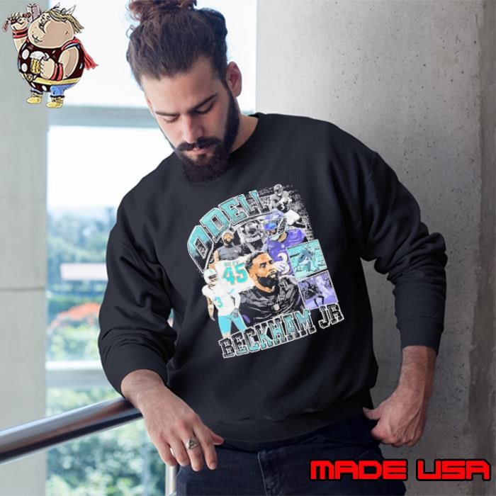 Odell Beckham Jr. American professional football wide receiver Retro Bootleg Sweatshirt