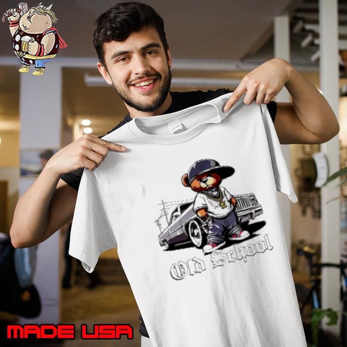 Old School Hip Hop Teddy Bear Lowrider Chicano Culture Cute Unisex