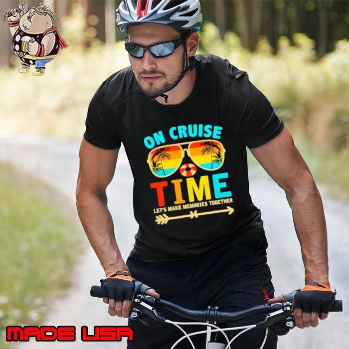 On Cruise Time Let's make Memories Together Sunglasses Retro Unisex