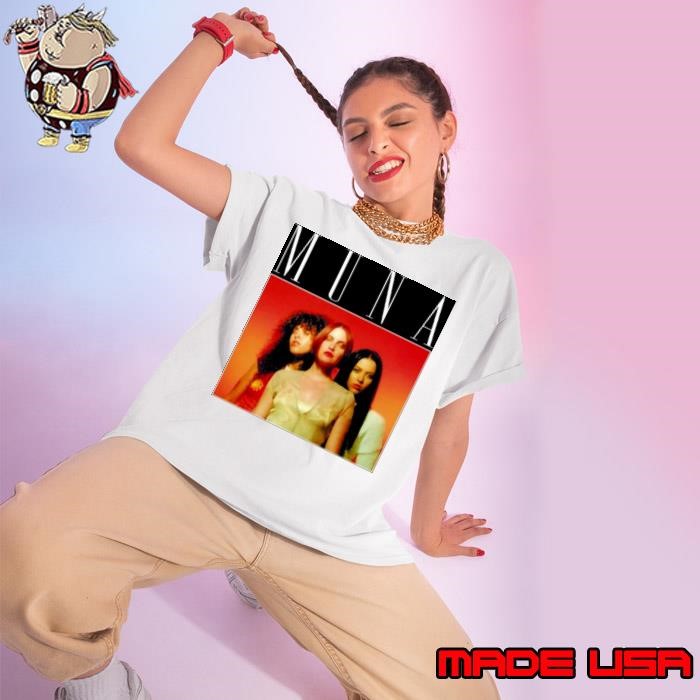 Orange Muna Band 19 Design Ladies tee