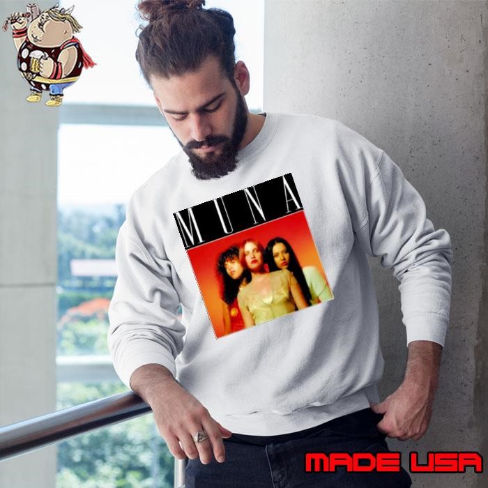Orange Muna Band 19 Design Sweatshirt