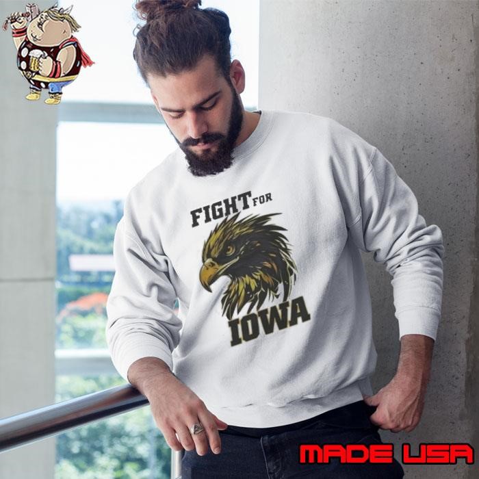 Original Iowa hawkeyes 2024 fight for iowa mascot Sweatshirt