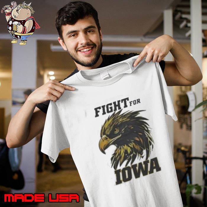 Original Iowa hawkeyes 2024 fight for iowa mascot Unisex