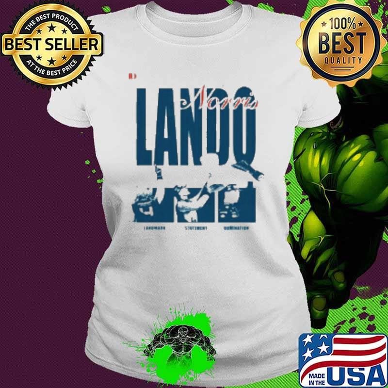 Original Lando Norris Landmark Statement Domination Ladies tee