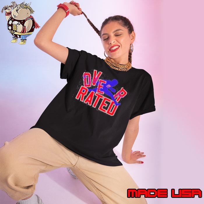 Overrated Buffalo Bills Josh Allen Ladies tee