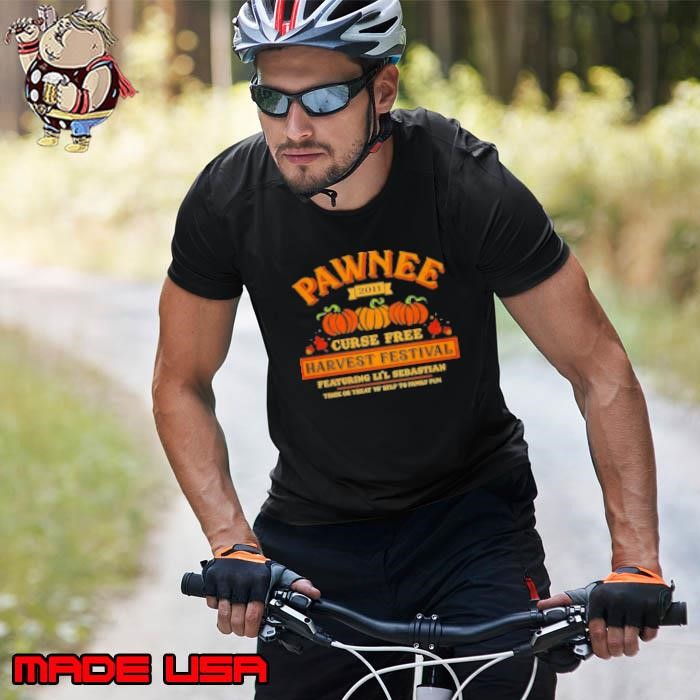Parks And Recreation Pawnee Harvest Festival Curse Free Featuring Li'L Sebastian Trick Or Treat Yo' Self To Family Fun Unisex