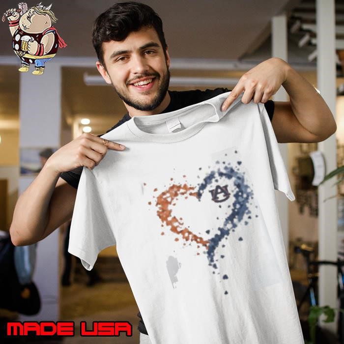 Passion Heart Auburn Tigers Unisex