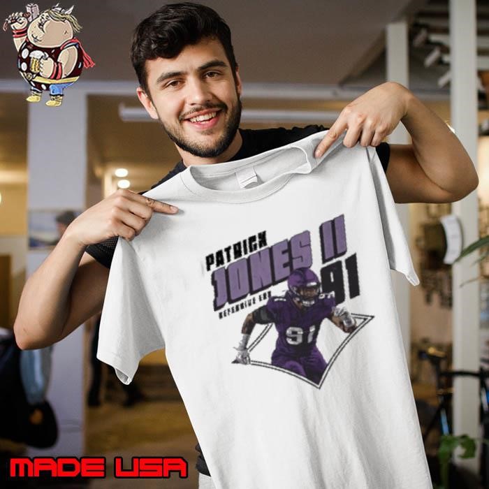 Patrick Jones II 91 Minnesota Vikings Defensive End Diamond Unisex