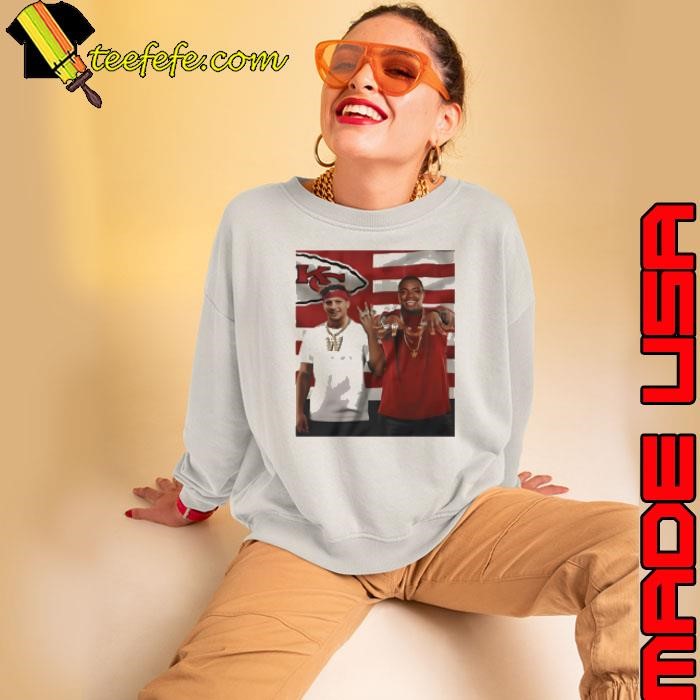 Patrick Mahomes Kanye West Kansas City Chiefs Sweatshirt