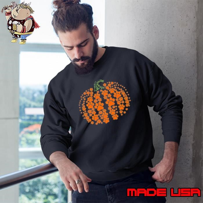 Paw Pumpkin Teacher Sweatshirt