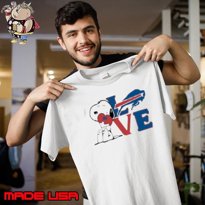 Peanuts Snoopy Love Buffalo Bills Unisex