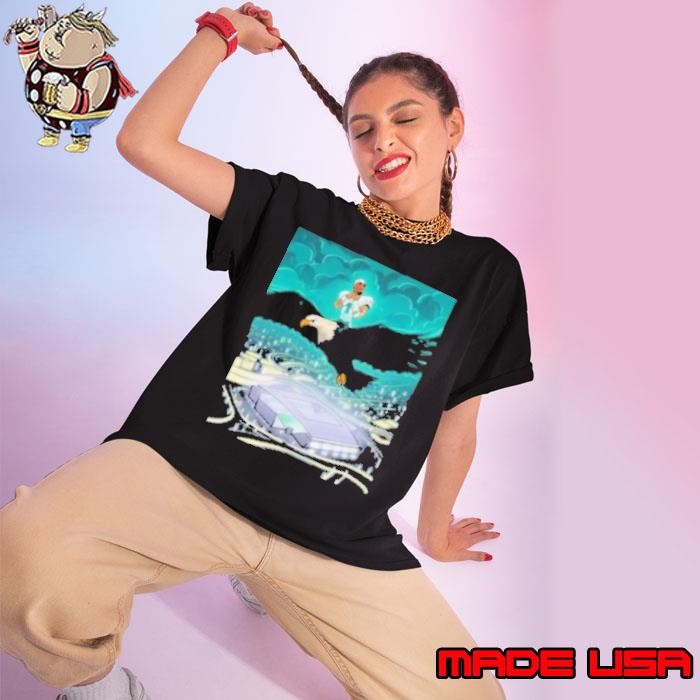 Philadelphia Eagles Taking the show to Brazil Ladies tee