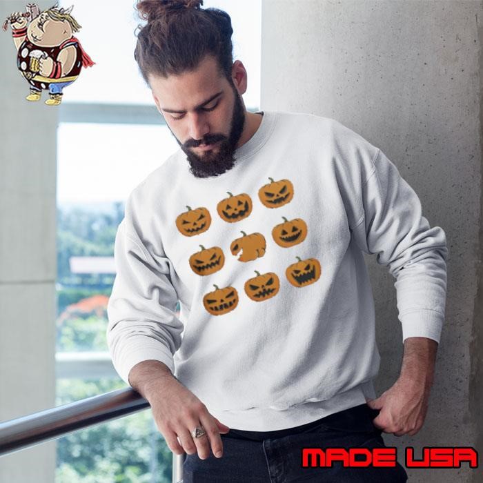 Pumpkin Booty Halloween Sweatshirt