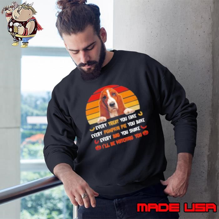 Pumpkin Pie Basset Hound Classic Sweatshirt