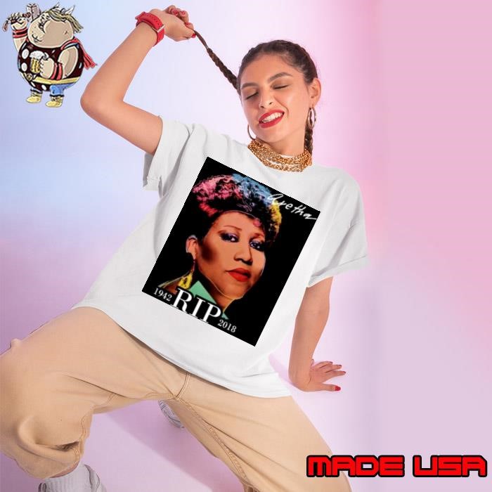 Queen Of Soul Aretha Franklin Ladies tee