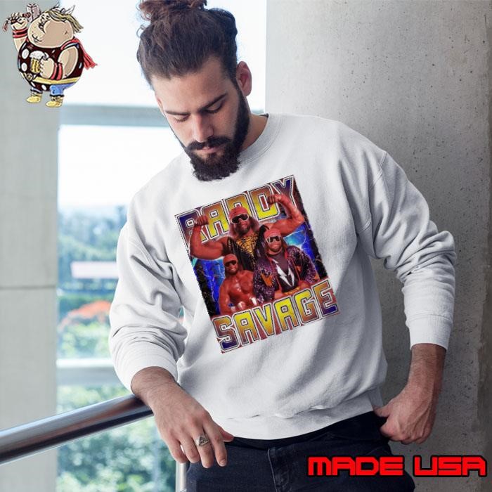 RANDY SAVAGE American professional wrestler actor Sweatshirt