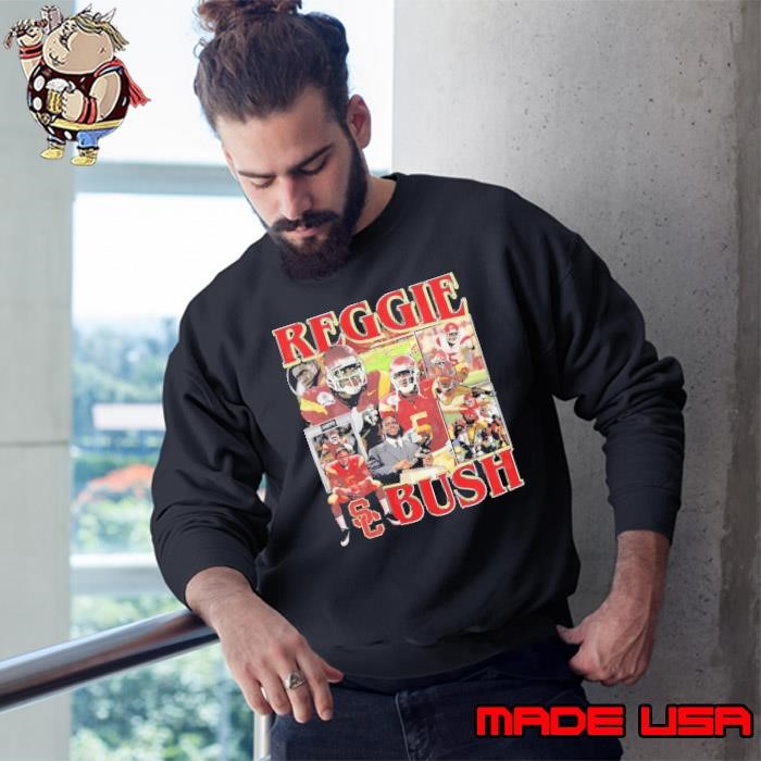 Reggie Bush American former professional football running back Retro Bootleg Sweatshirt
