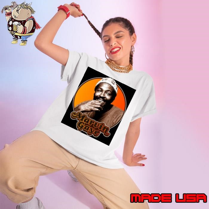 Retro Tribute Marvin Gaye Ladies tee