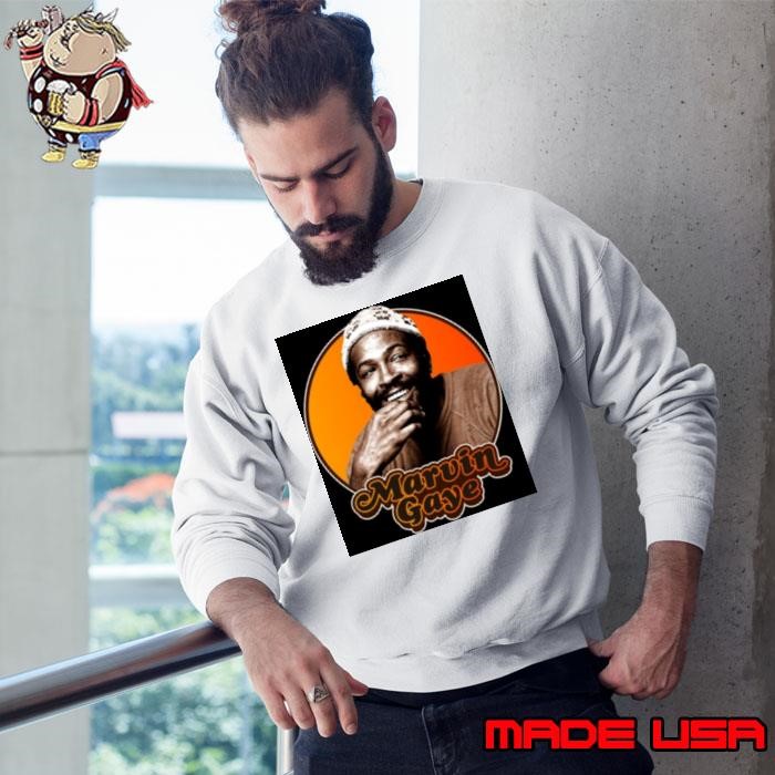 Retro Tribute Marvin Gaye Sweatshirt