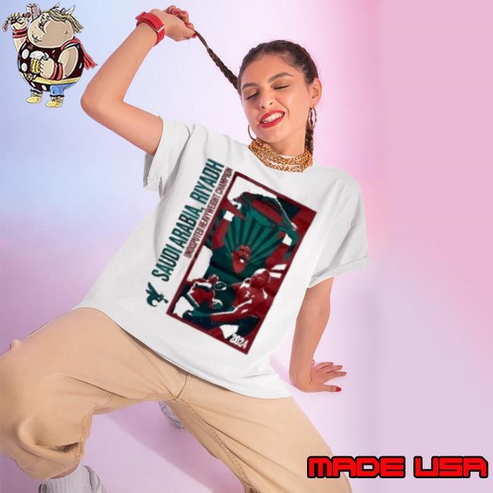 Saudi Arabia Riyadh Undisputed Heavyweight Champion Ladies tee