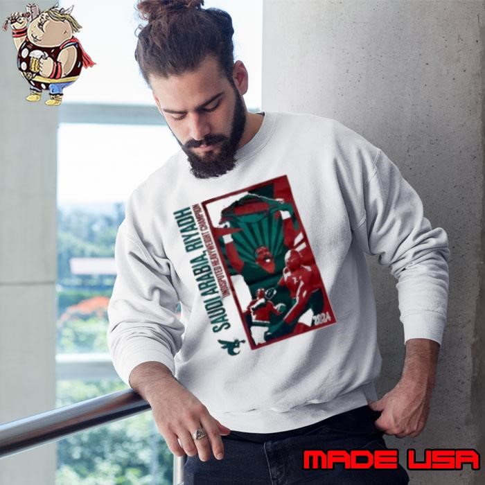 Saudi Arabia Riyadh Undisputed Heavyweight Champion Sweatshirt