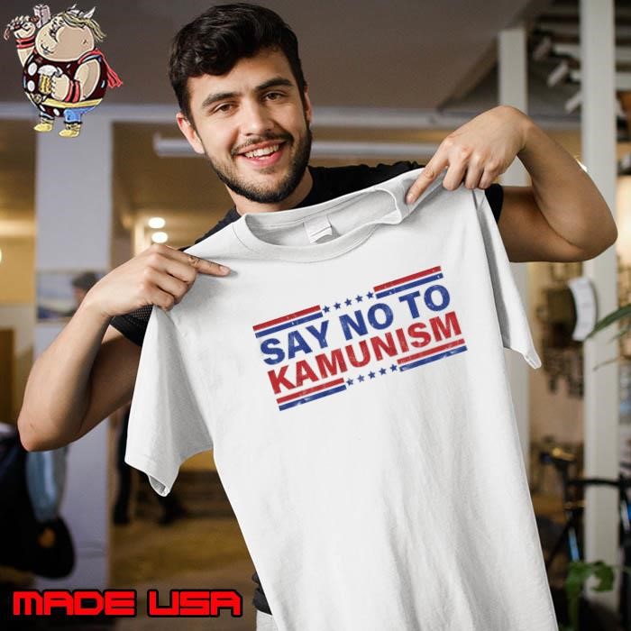 Say No to Kamunism Stars Anti-Kamala Harris Supporter Unisex