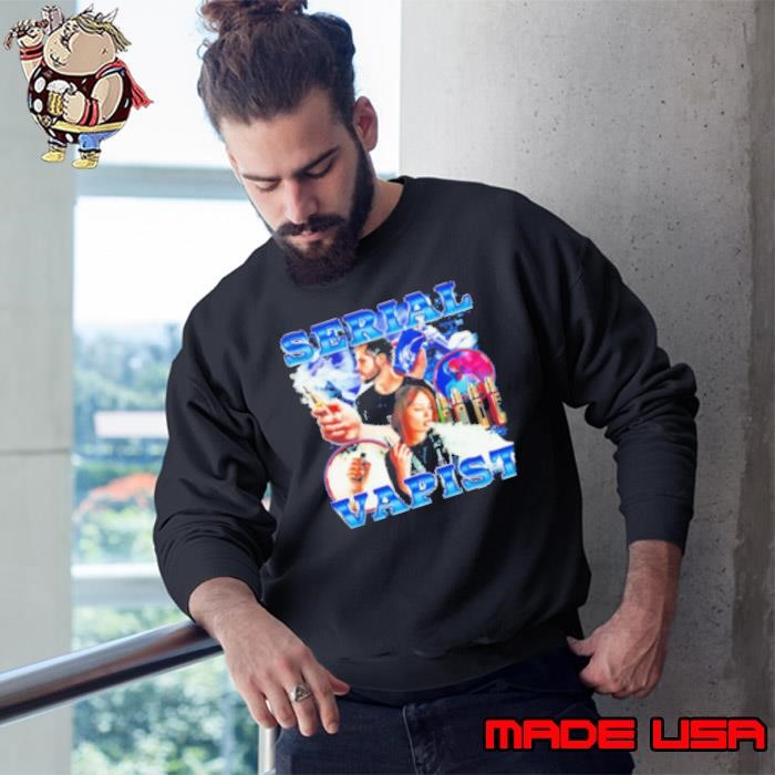 Serial Vapist Graphic Sweatshirt