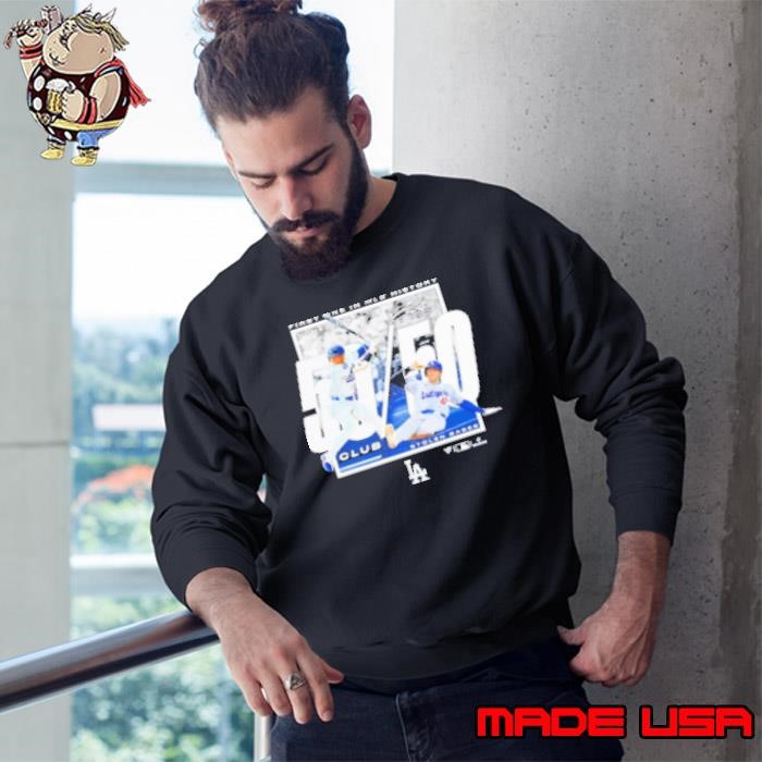 Shohei Ohtani Los Angeles Dodgers 50 50 Club Stolen Bases Sweatshirt