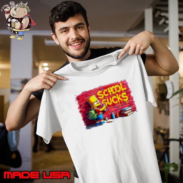 Simpson School Sucks Back To School Unisex