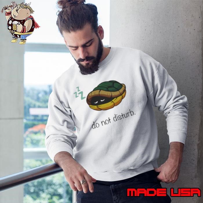 Sleepin Turtle Do Not Disturb Sweatshirt