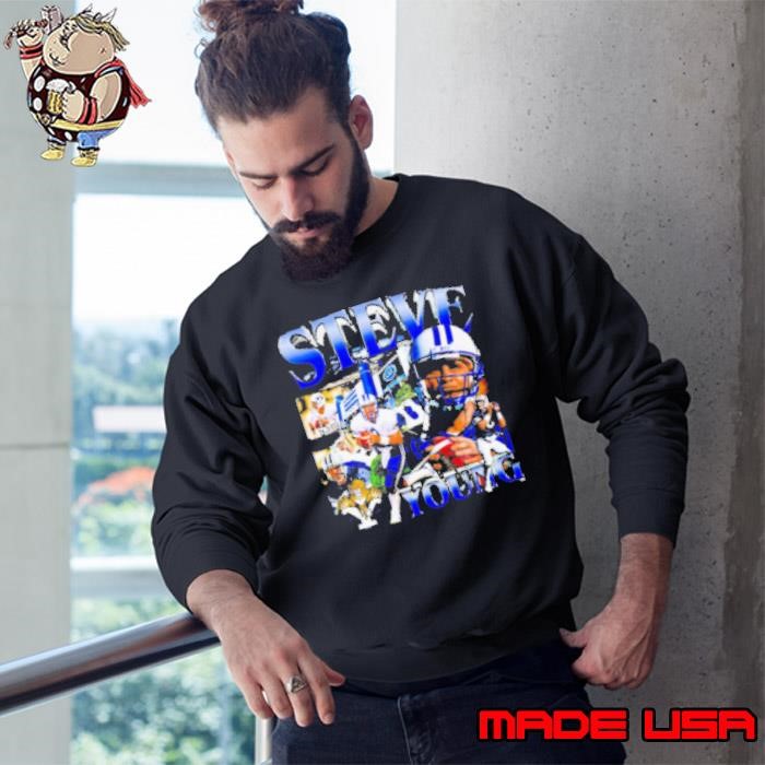 Steve Young BYU Cougars Football Graphic Poster Sweatshirt