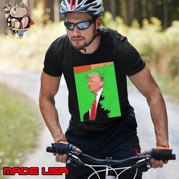 TRump Walking Backward Into Bushes Maga Unisex