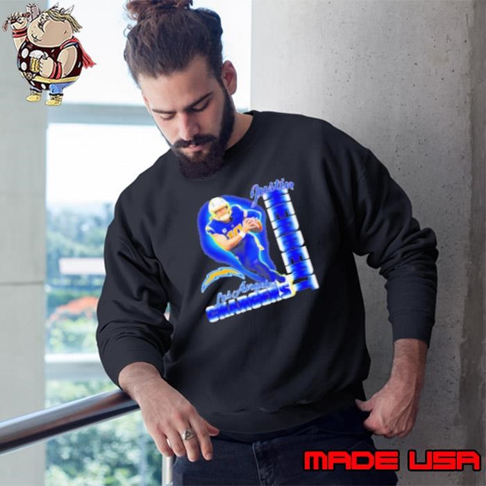 The Hottest Los Angeles Chargers Justin Herbert 90S Bootleg Sweatshirt
