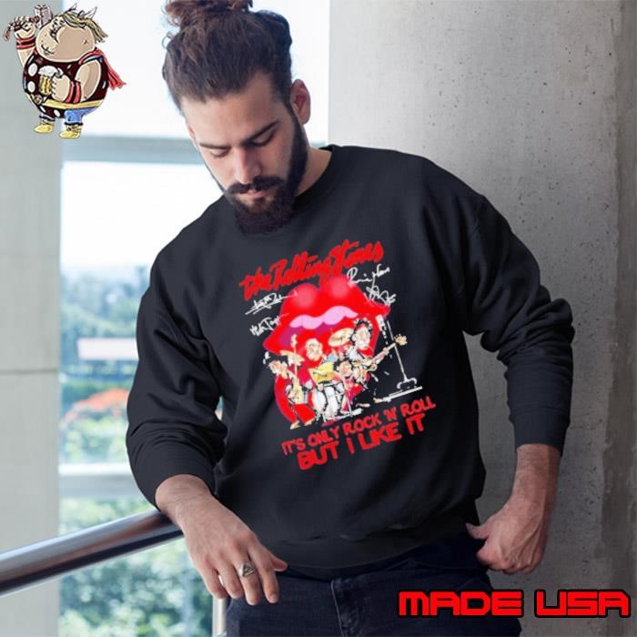 The Rolling Stone It’s Only Rock And Roll But I Like It Lips Signature Sweatshirt
