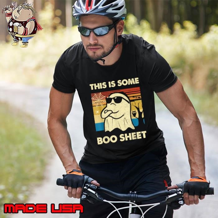 This Is Some Boo Sheet Ghost Retro Halloween Unisex