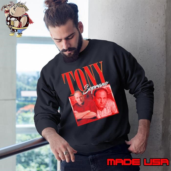 Tony Soprano fictional character and the protagonist Bootleg Vintage Sweatshirt