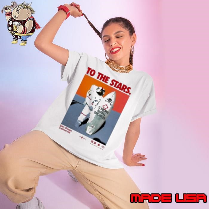 Tothestars.Media Astro Surf Ignore Alien Orders Ladies tee