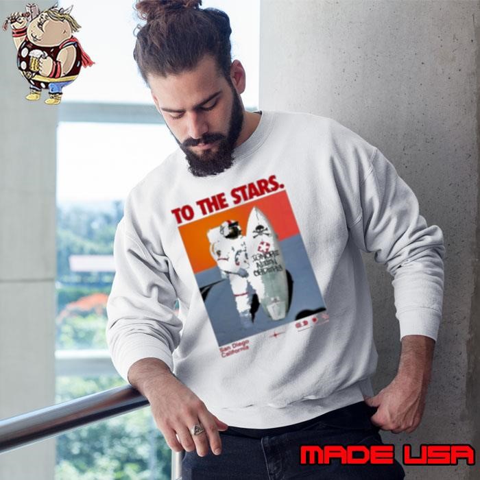 Tothestars.Media Astro Surf Ignore Alien Orders Sweatshirt