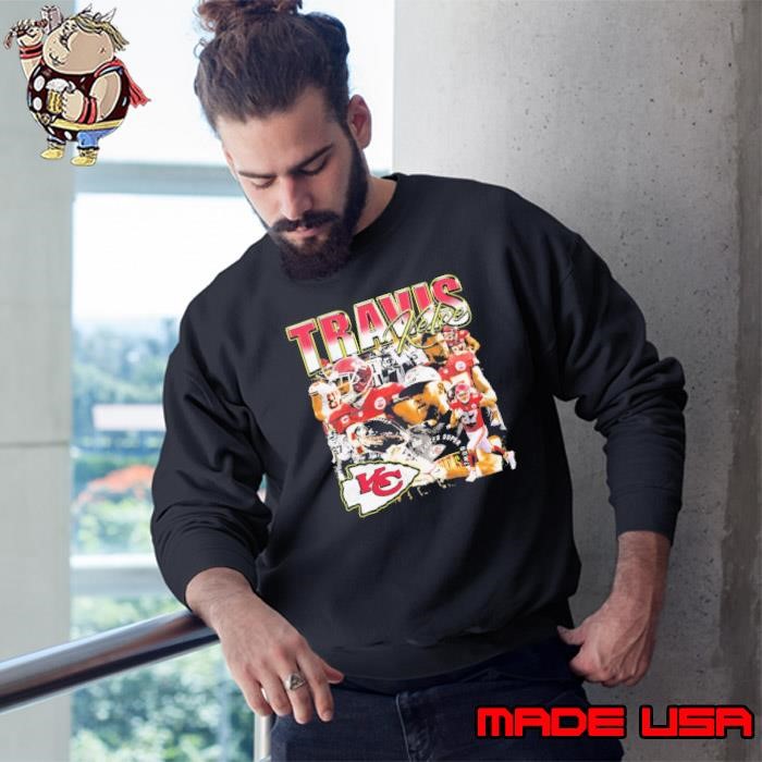 Travis Kelce American professional football tight end Retro Bootleg Sweatshirt